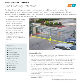 Line Crossing Detection in Sault Ste Marie,  MI